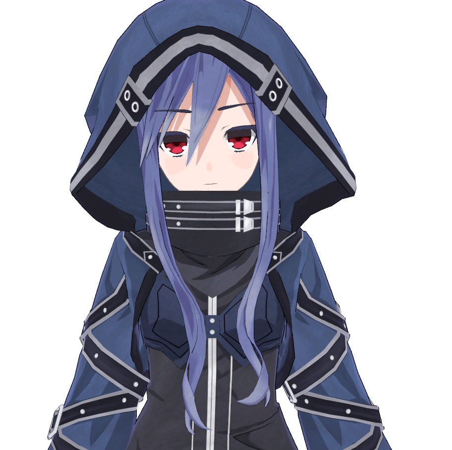 【無料】【VRC想定3Dモデル】エフォール【フェアリーフェンサーエフ】 image