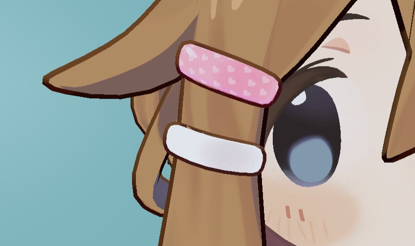 Simple Heart Barrettes 【まめひなた専用】 image