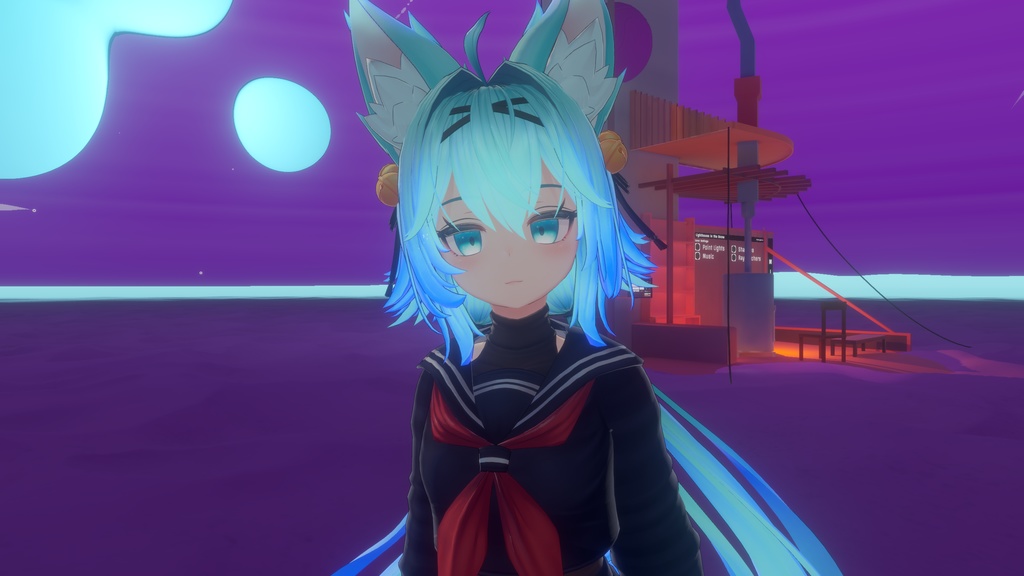 Rindo hair emission layer image