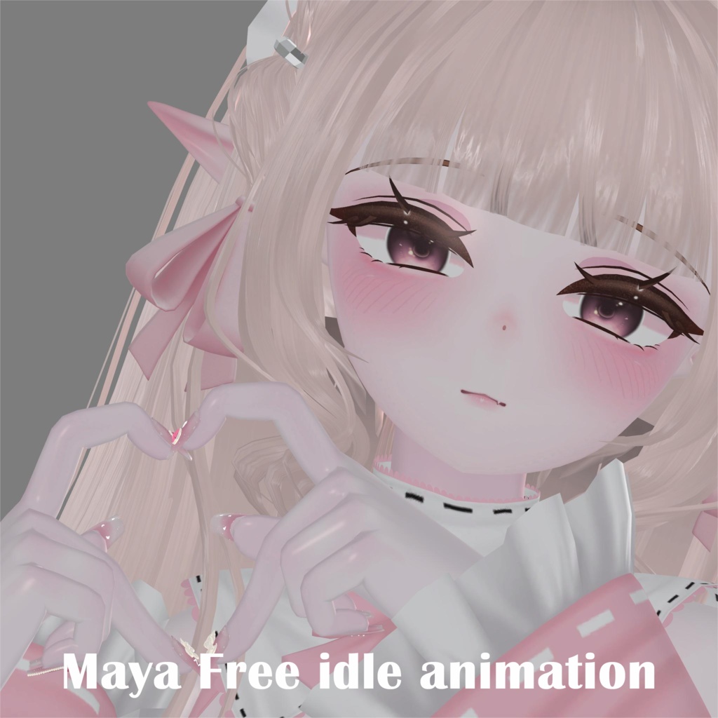 【舞夜/maya】Maya free facial animations_M01 image