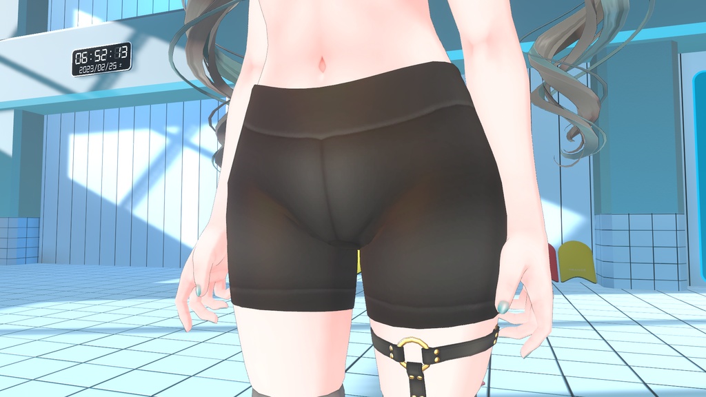 ルーシュカちゃんのスパッツ　無料 image