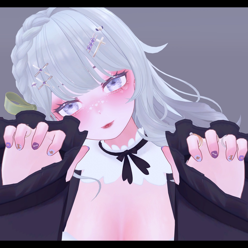 [KIKYO] DOG&CAT nail pedicure art SET image