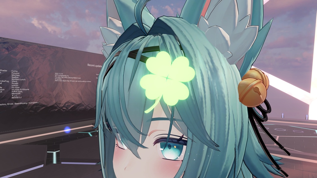 clover hairpin image