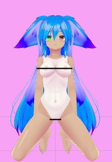 18+ Bathing Suit Tan Body Texture For KissMa | VRC image
