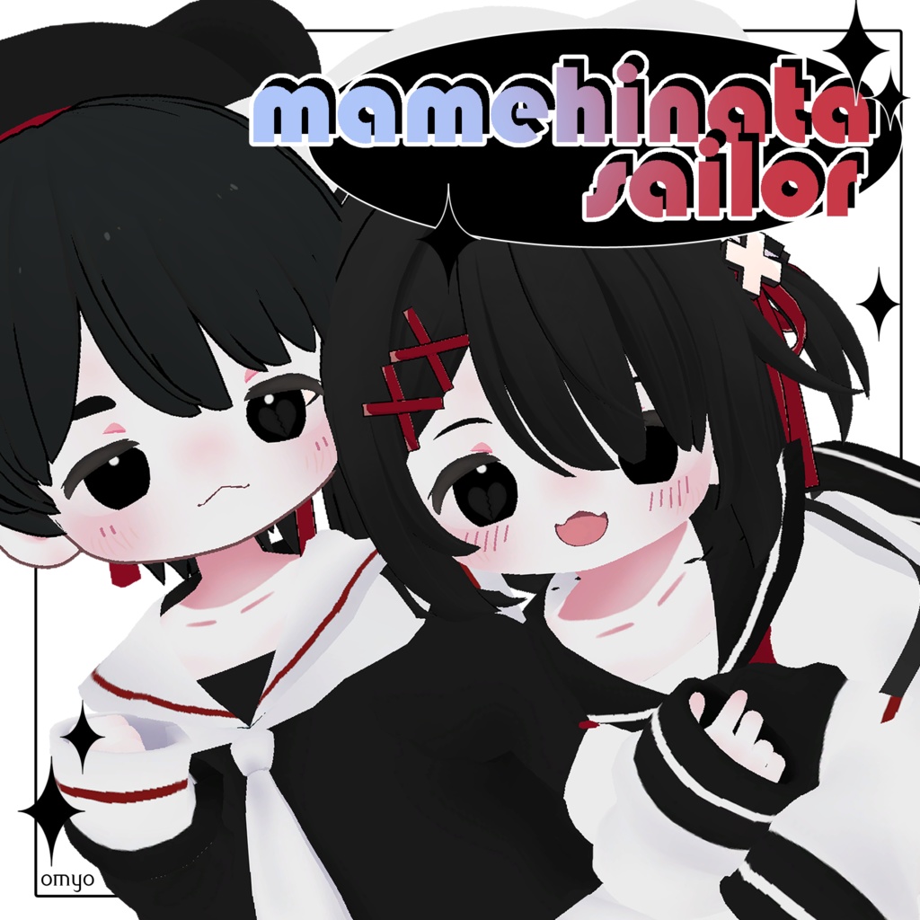 【まめひなた用】mamehinata sailor suit 마메히나타 세일러복 image