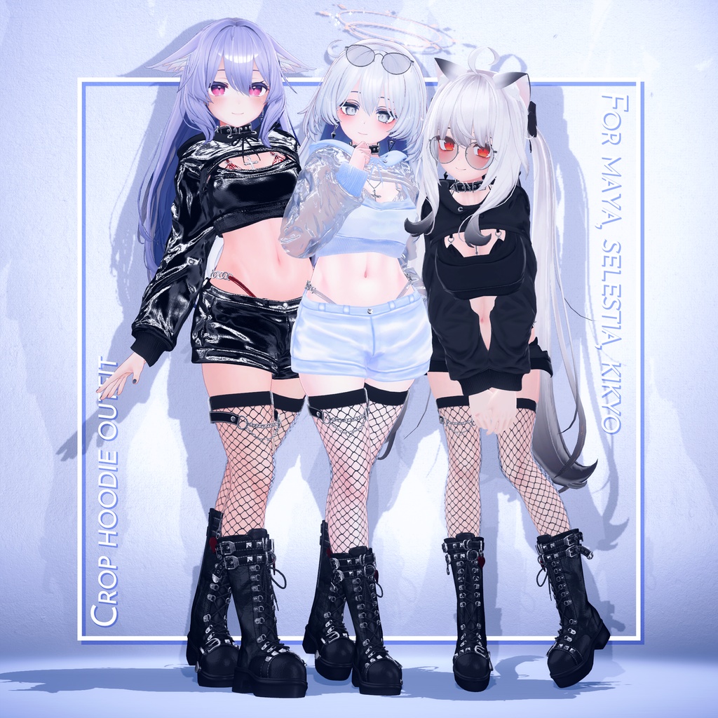 Cropped Hoodie Outfit With Bikini image