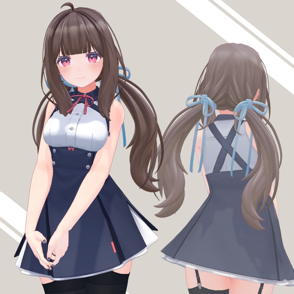 ぱっつんローツイン image