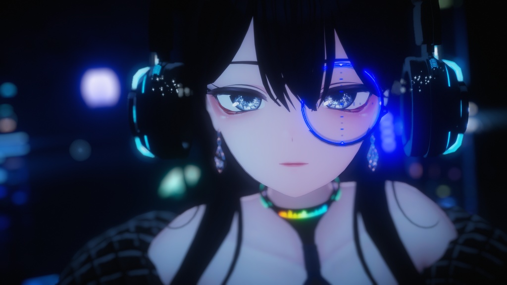 [セレスティア]《Nebula》対応メイクテクスチャ＆顔アニメーション Selestia Makeup Texture & Face Animation image