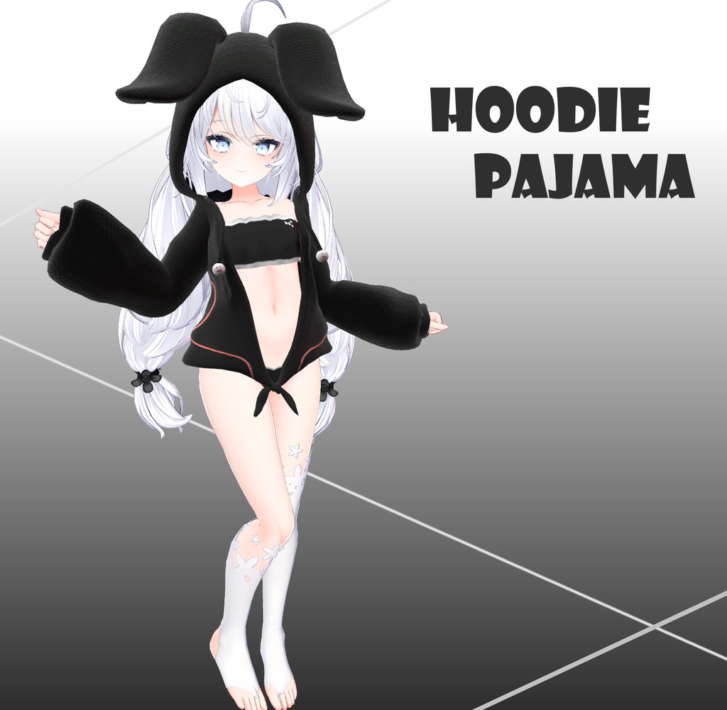 【フィオナ(Fiona)】フードパジャマ(HoodiePajamas) 1.3 image