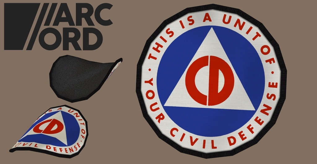 Circular Woven Patch image