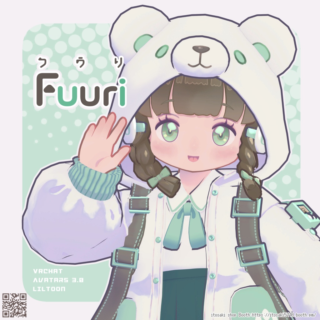 フウリ<Fuuri>【オリジナル3Dモデル】 image