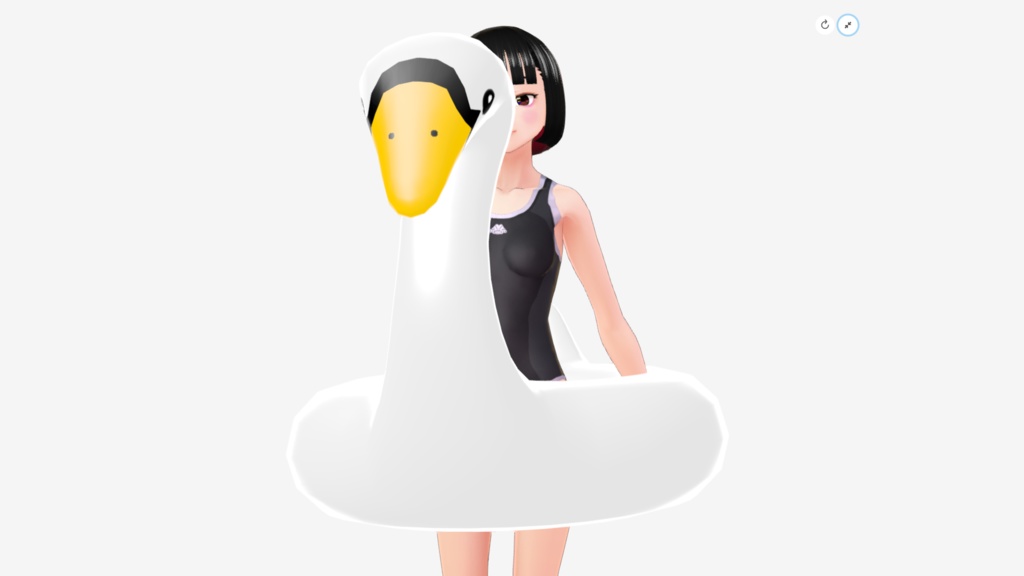 [FBX] 浮輪（スワン）🪙 image