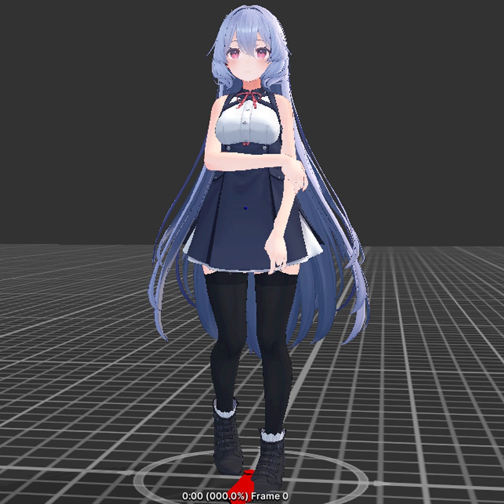 【桔梗ちゃん】立ちポーズ+AFKモーション image