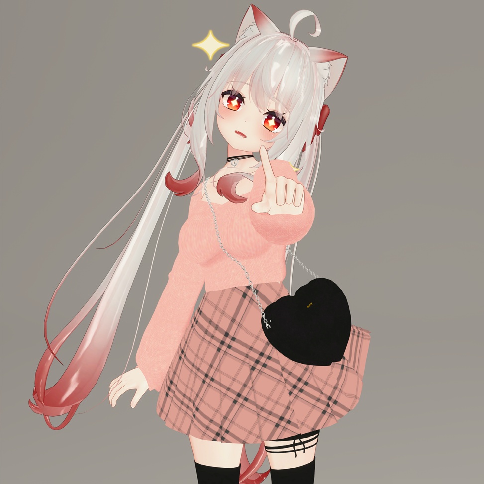 [VRChat] Maya(舞夜) Hair texture simple (Free) image