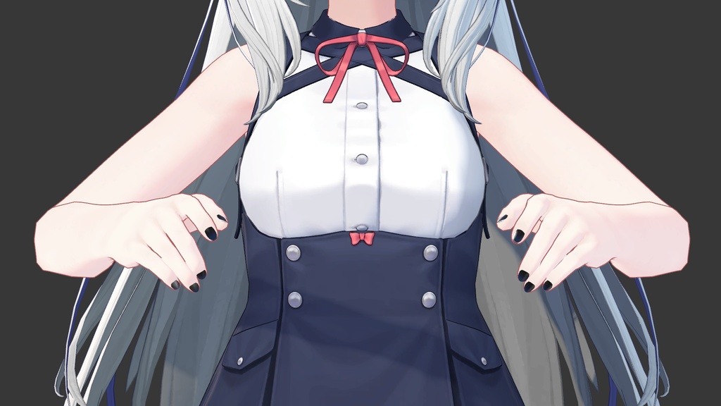 【女性アバター用】ハンドサイン image