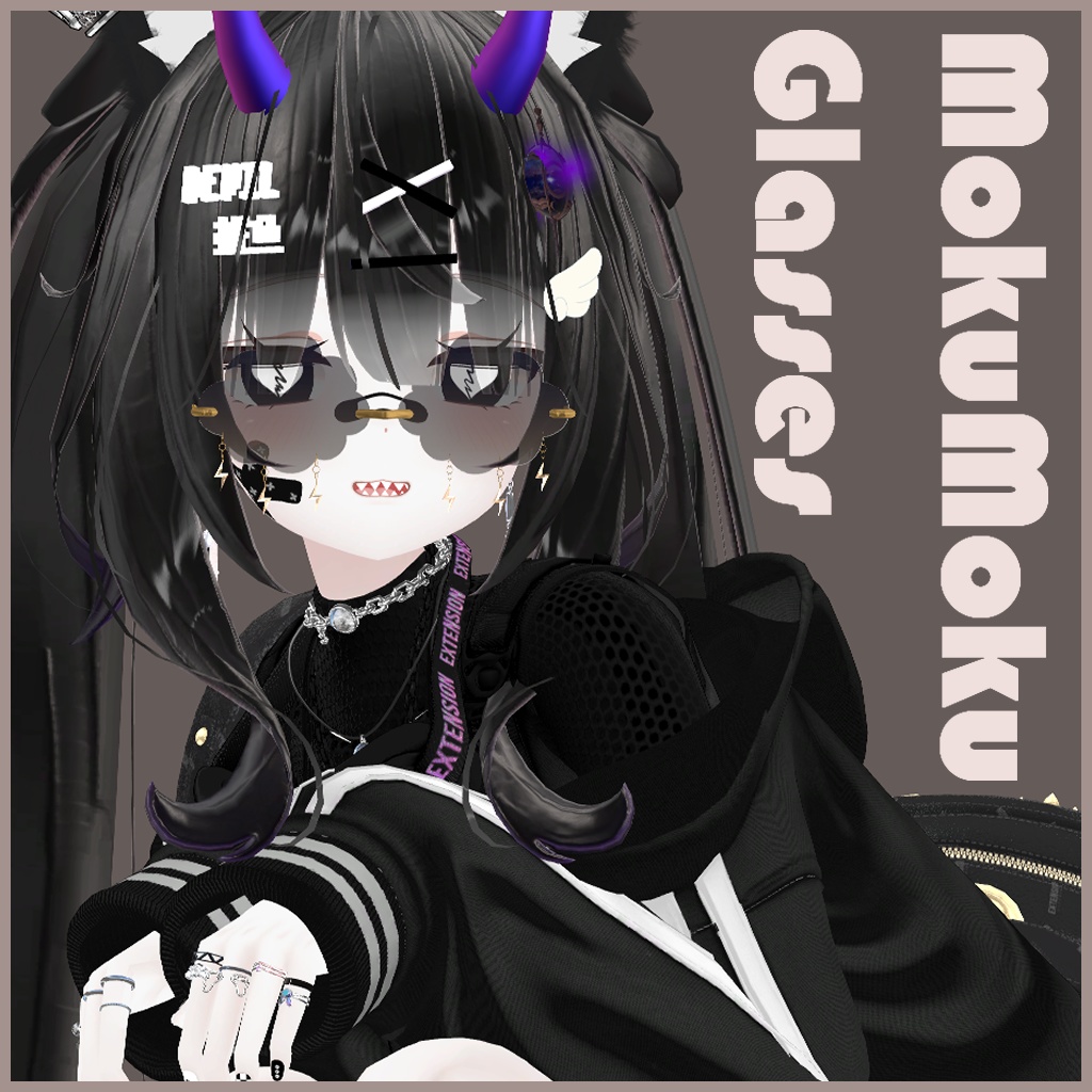 【無料!!】もくもくめがね image
