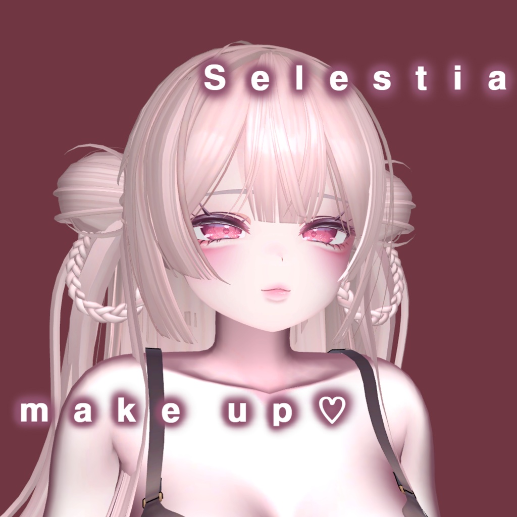 Selestia make up & body texture ♡ セレスティア メーキャップ&肌テクスチャ image