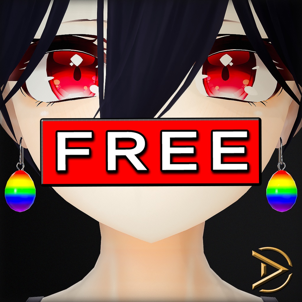 FREE Rainbow Egg Earrings image