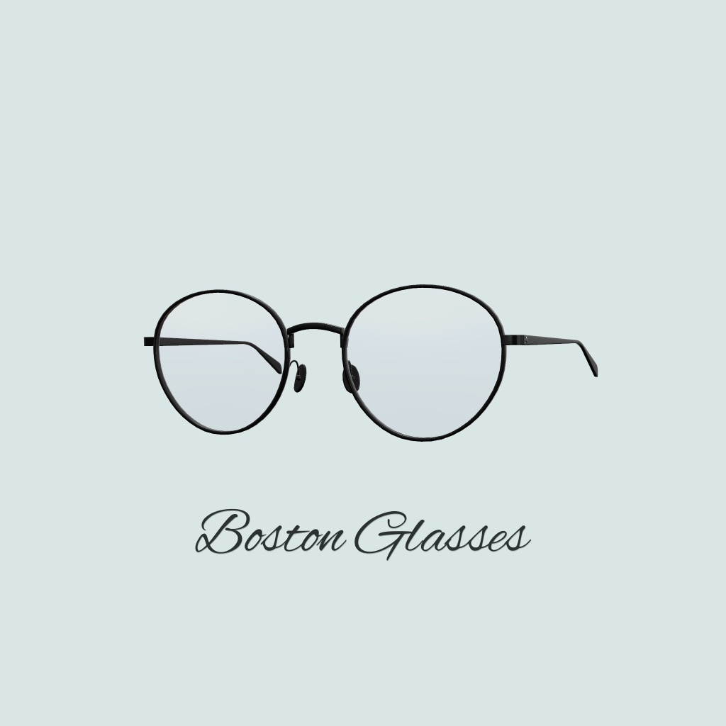 ボストンメガネ/Boston Glasses Metal ver. 7種 image