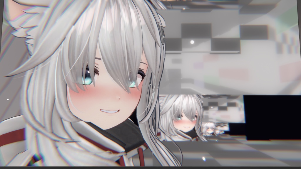 Sii シィ & Phi ファイ (MMD Faces) image
