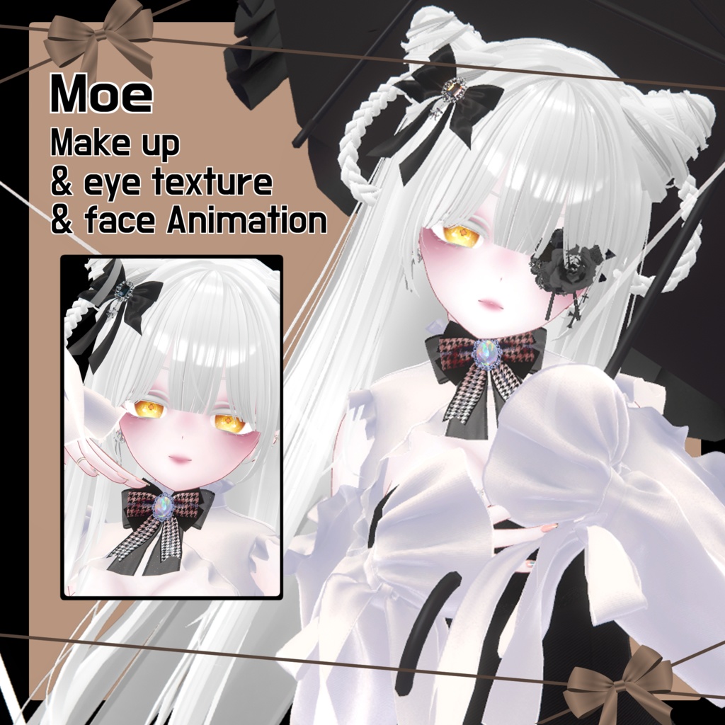 「MOE」Face Animation & Make up & eye texture image