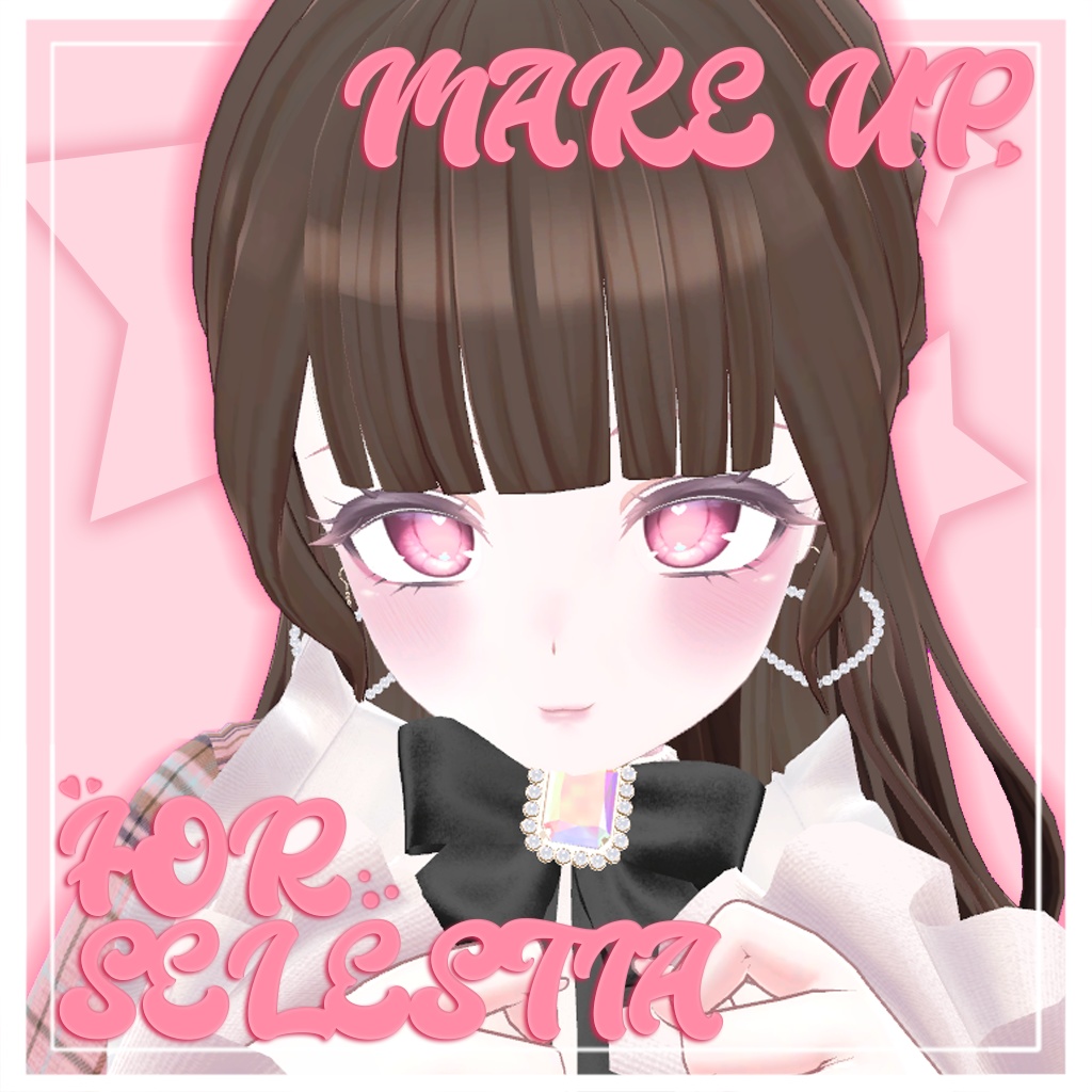 SELESTIA momo make up ♡ body make up texture image