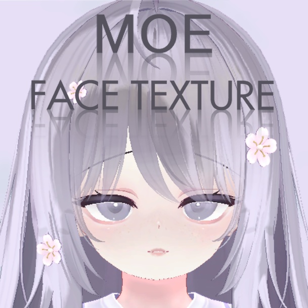 『萌-Moe-専用』涙袋・そばかすメイク MakeUp (Face Texture) image