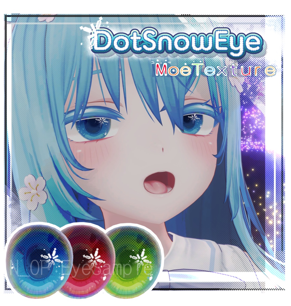 【N_op】- Moe Eye Texture image