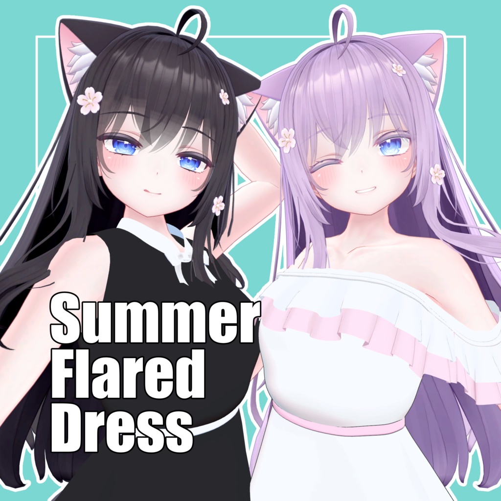 【萌専用】サマーフレアワンピース image