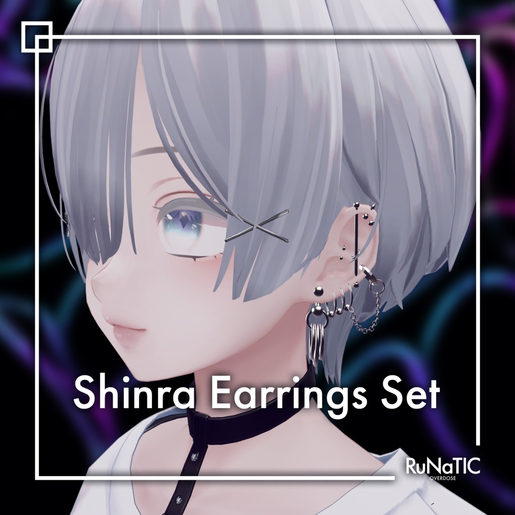 Shinra & Kuuta Earrings Set image