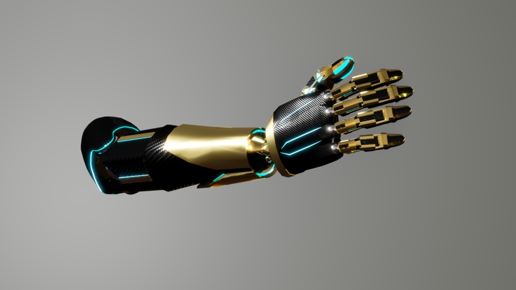 Cybernetic Arms for Maya image