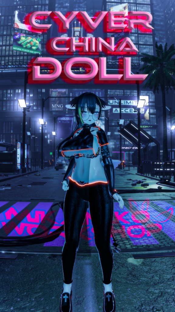 【桔梗用】Cyber China Doll image
