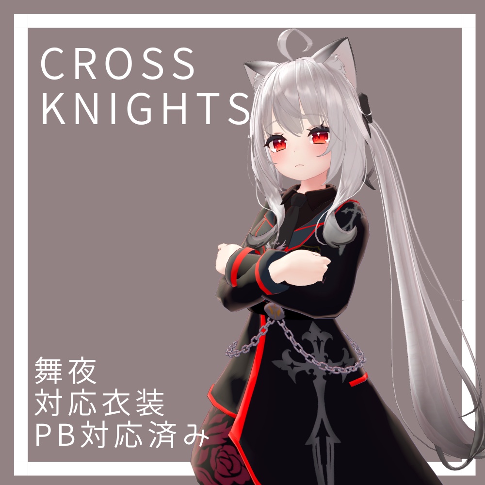 [Maiya] Compatible 3D Costume Model Cross Knights - image