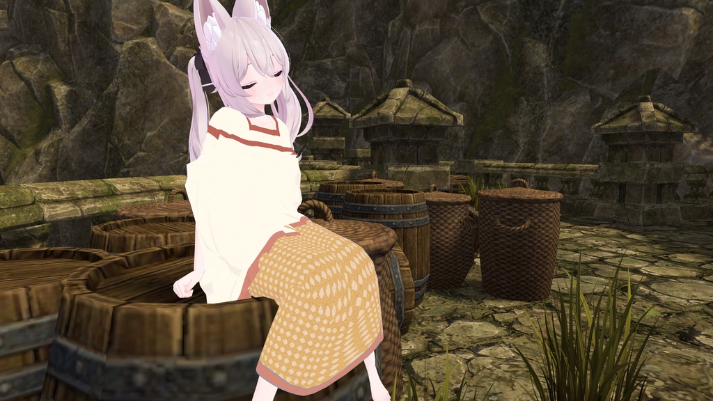 【VRchat】ウィピル（Huipil）【アステカ民族衣装】 image