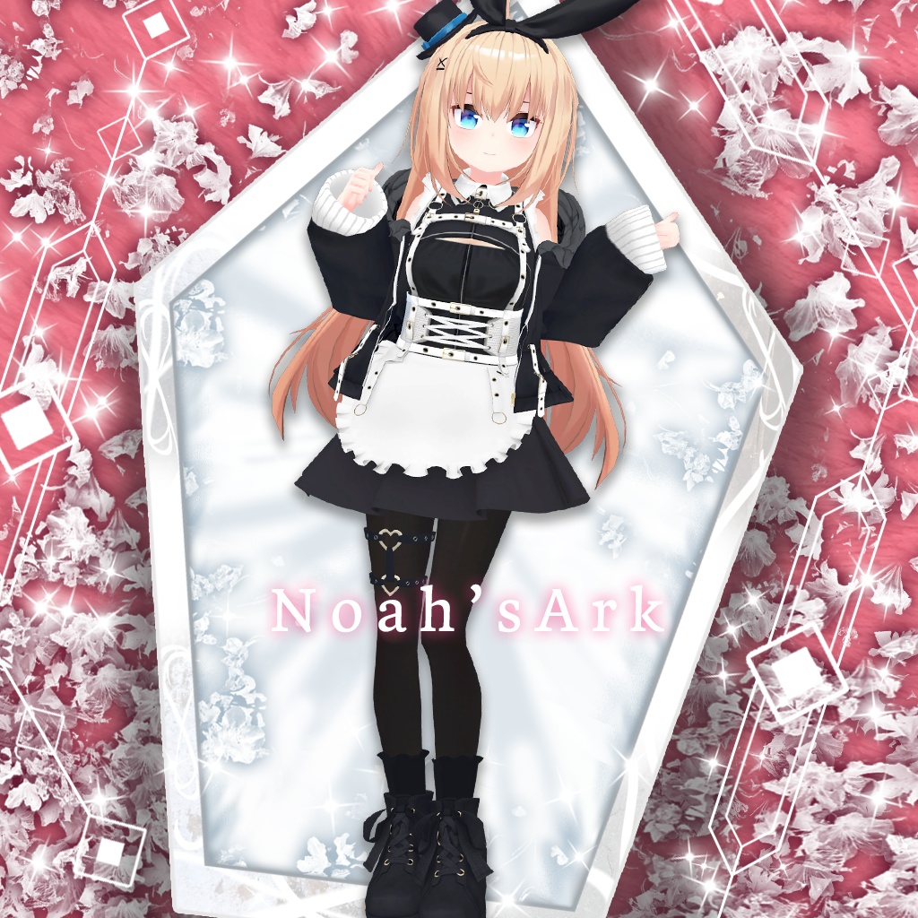 「リアアリス」専用【3D衣装モデル】ピンキーリング image