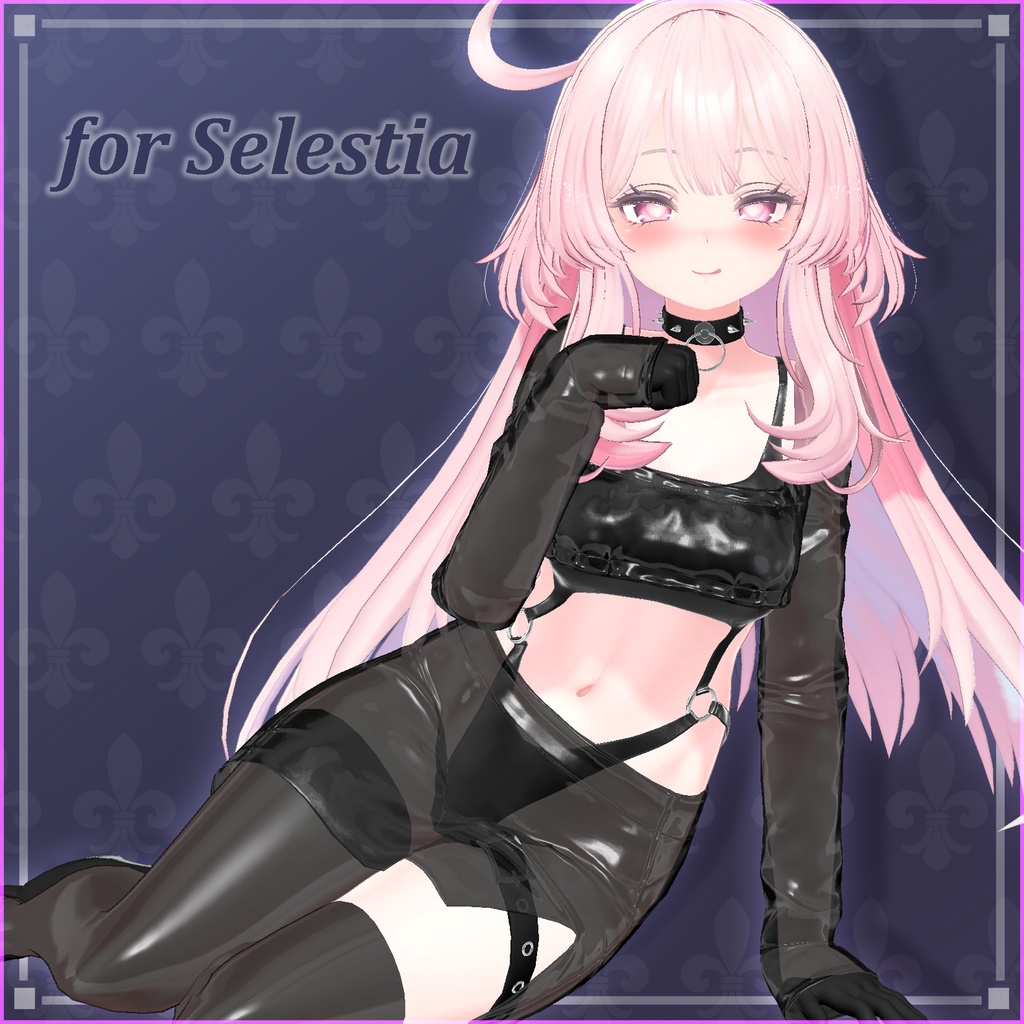 【セレスティア用 Selestia】HighLeg Suit Set ハイレッグスーツ(VRC) image