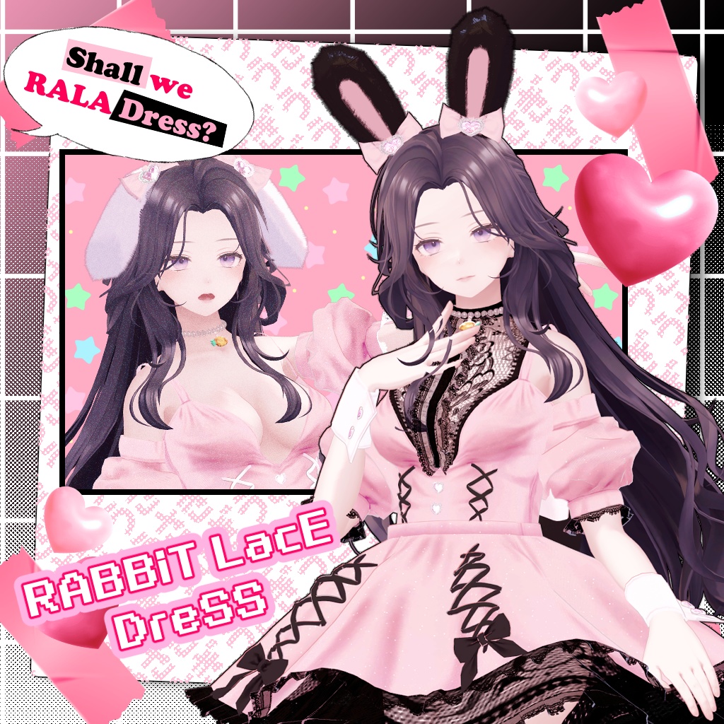 [21人] Rabbit lace Dress  image