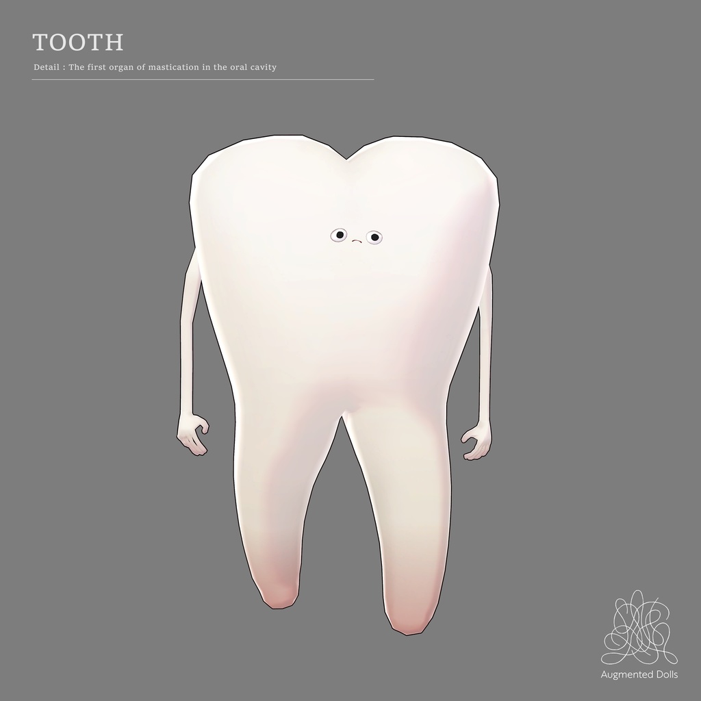 3Dアバター『歯 / TOOTH』 image