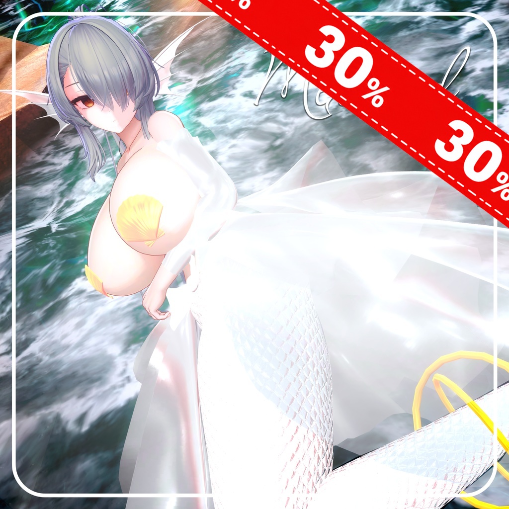 Mermaid cloth image