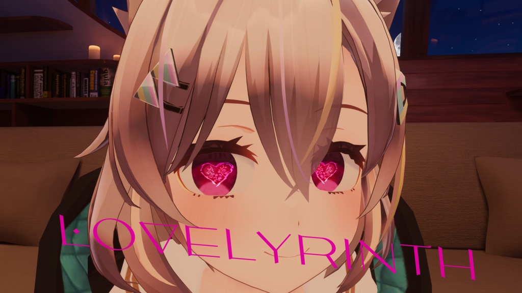 【トラスちゃん用】ハートを射止めろ！『Lovelyrinth』【アイテクスチャ】 image