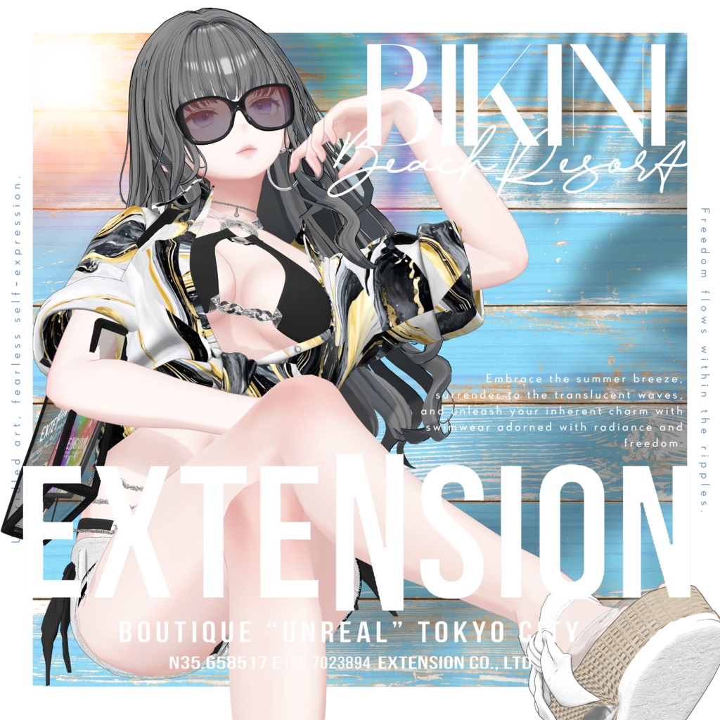 EXTENSION CLOTHING 『BIKINI BEACH RESORT』💜 image