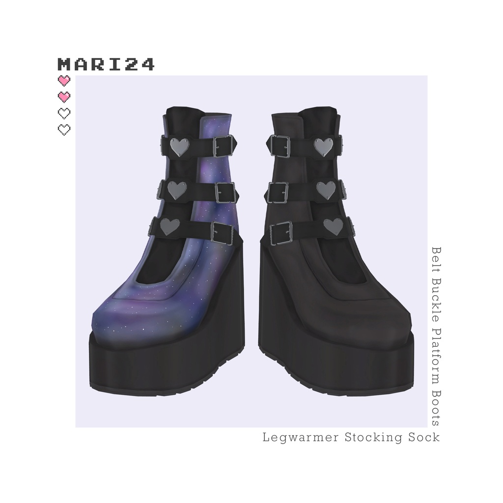 ブーツ、レッグウォーマー、ソックス【萌、桔梗、セレスティア用】 image