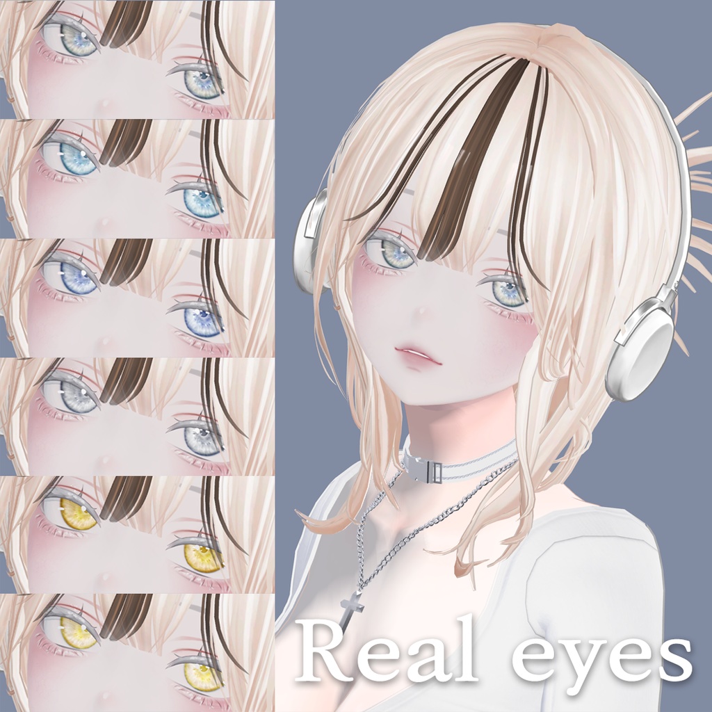【Shinra, Moe, Selestia, Kikyo, Rindo】 Real eyes  image