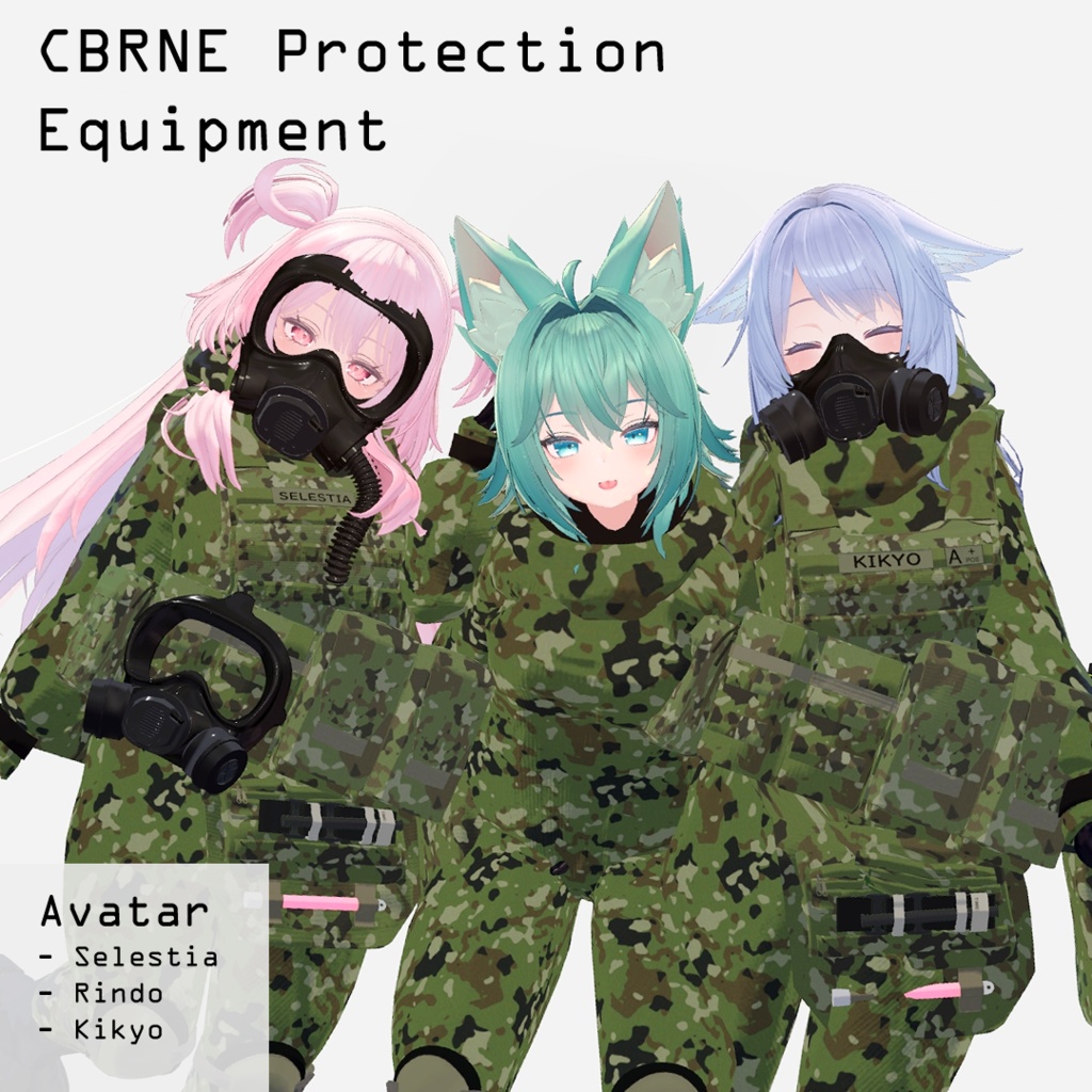 Full Set of CBRNE Protective Equipment image