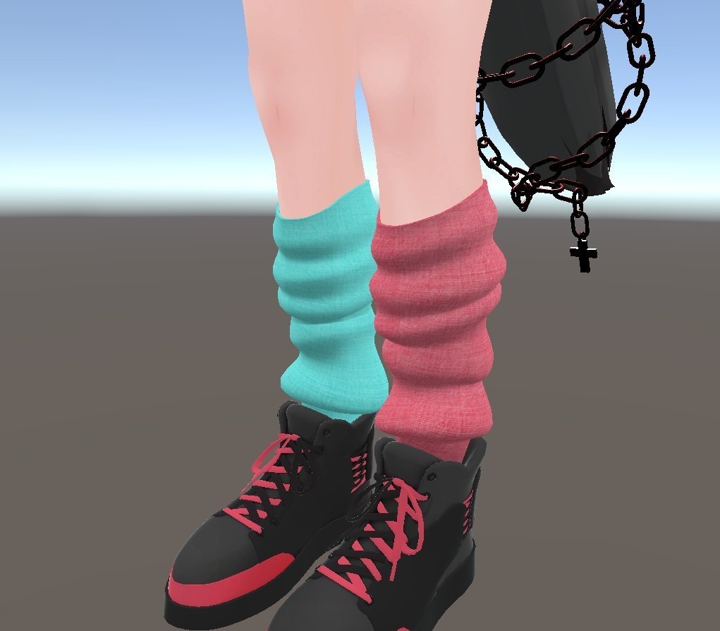 街狐さん　レッグウォーマー image