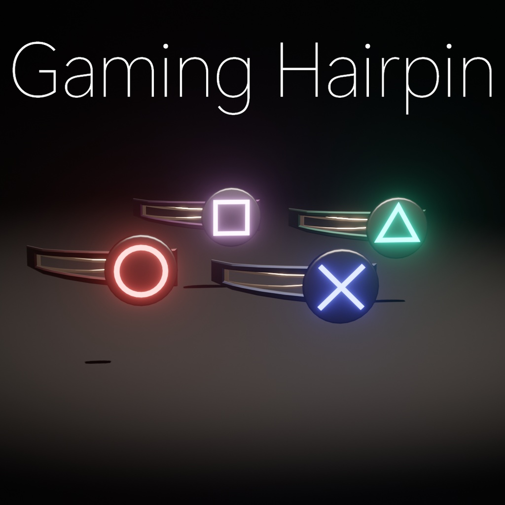 ゲーミングなヘアピン image