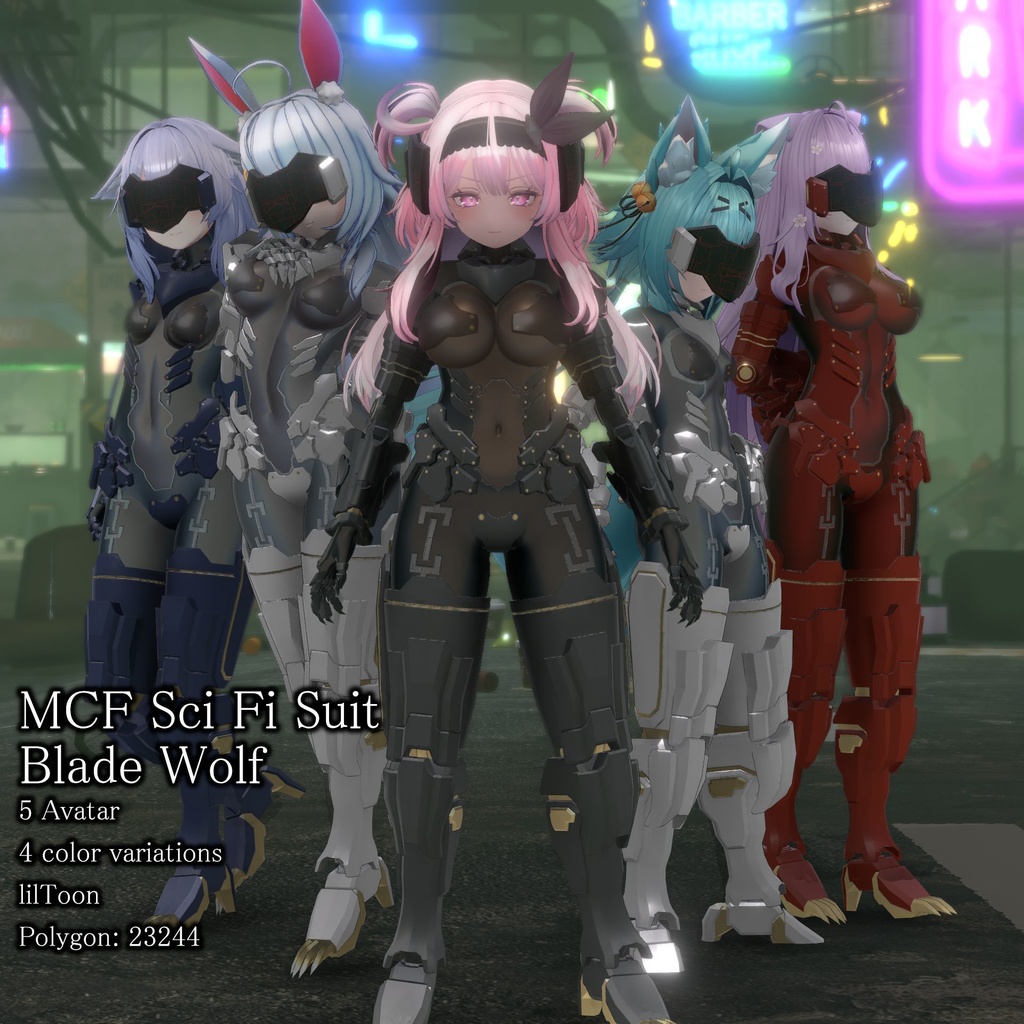 MCF Sci Fi Suit Blade Wolf image