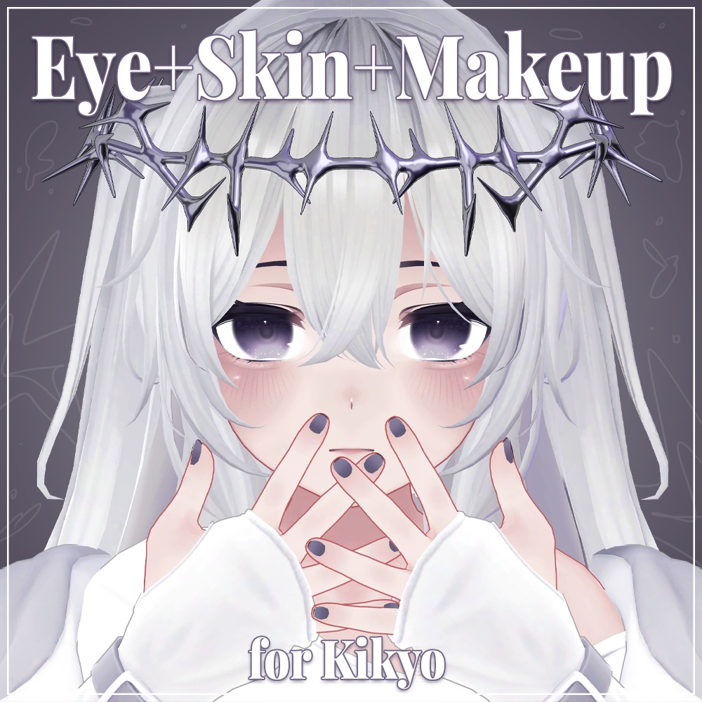୨【桔梗 (Kikyo)】Eye+Skin+Makeup  ୧ image
