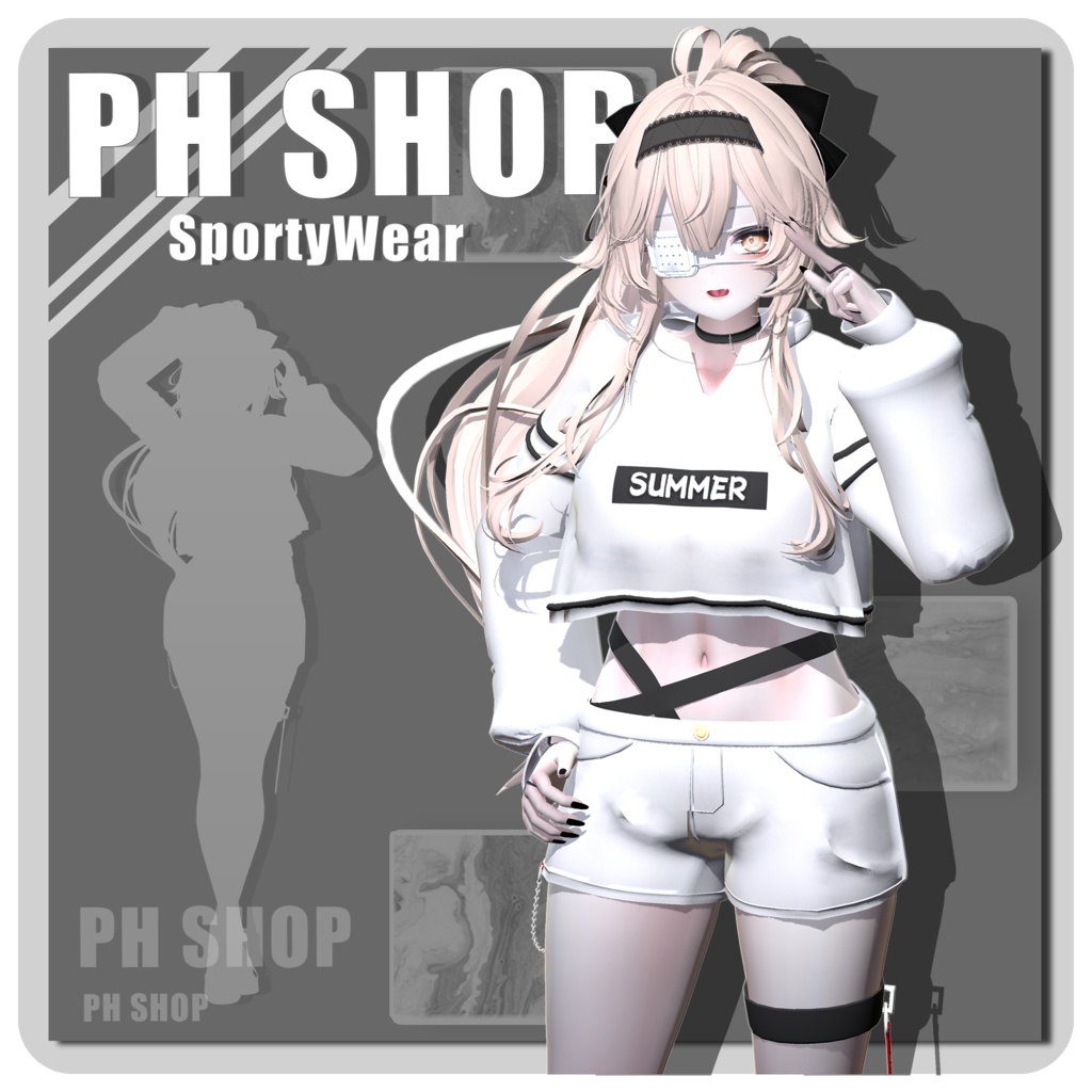 [ AOPON ] Sportswear, Sporty Wear  Multi-avatar compatible eu image