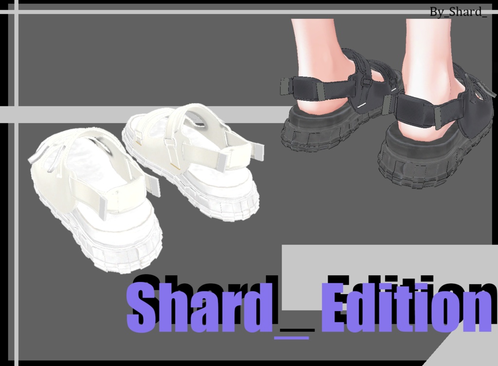 Sandals_For Vrc image